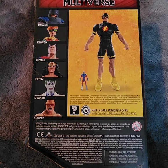DC Comics Multiverse  The Flash & The Atom New in Box - Picture 2 of 3